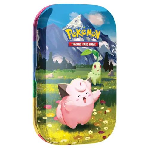 Ascended Heroes Mini Tin - Clefairy and Chikorita (Sealed)