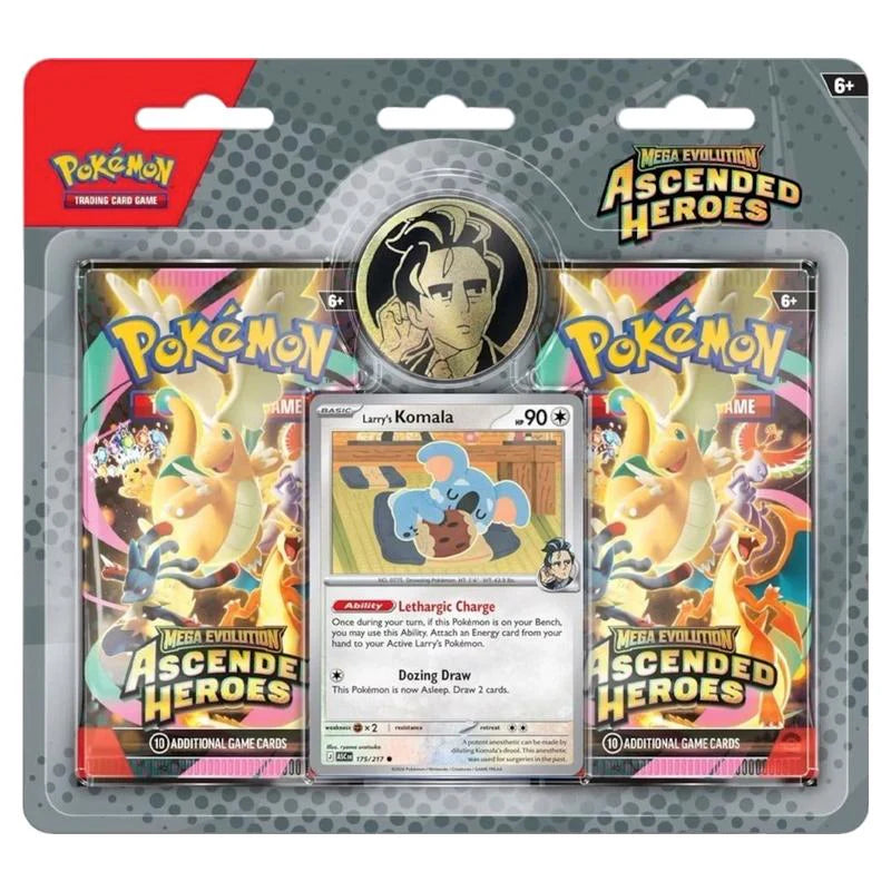Mega Evolution Ascended Heroes Collection - Larry (Sealed)