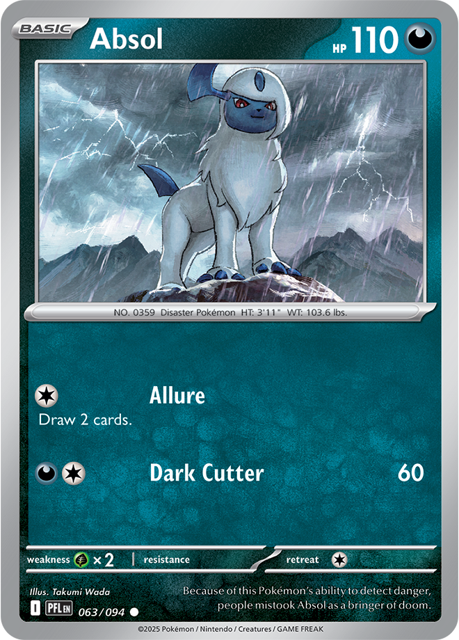 Absol - ME Phantasmal Flames 063/094