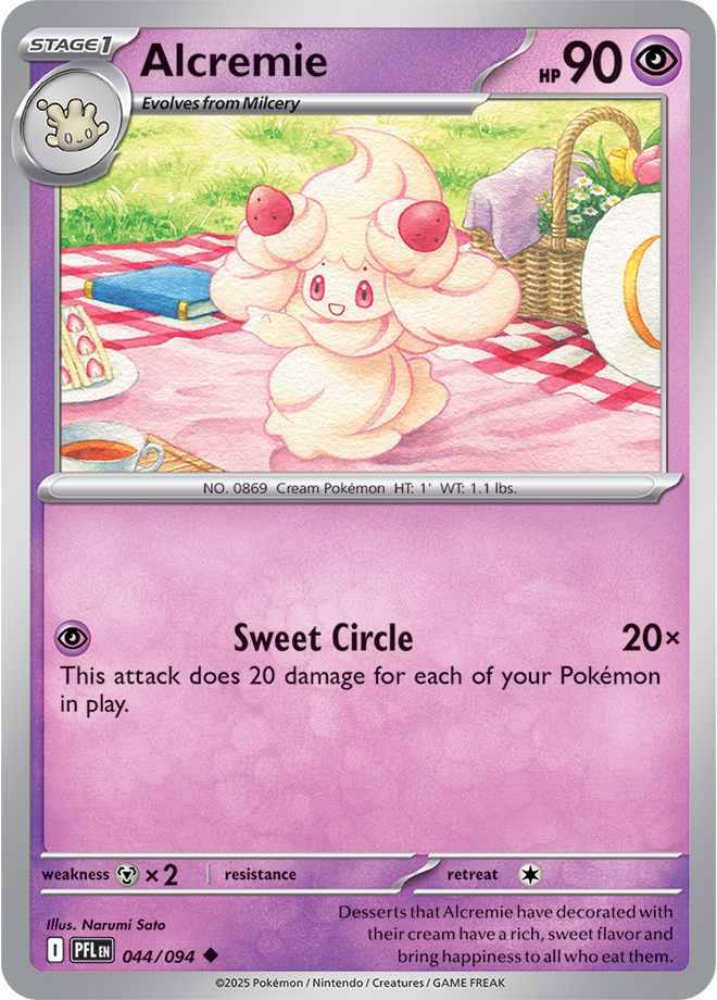 Alcremie - ME Phantasmal Flames 044/094