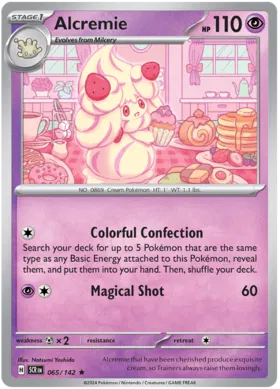 Alcremie - Stellar Crown 065/142 (Holo)