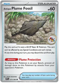 Antique Plume Fossil - White Flare 079/086 (Reverse Holo)