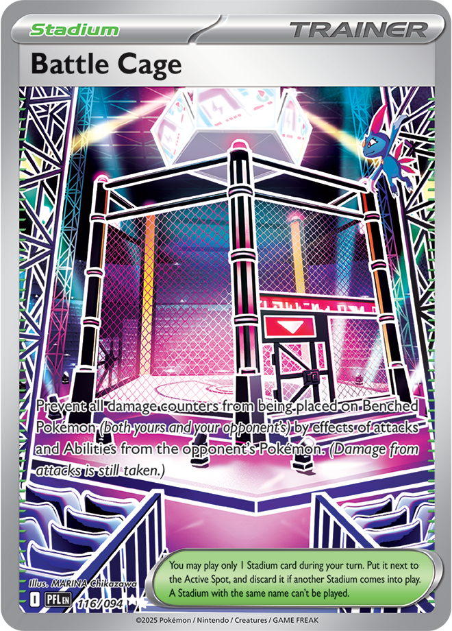 Battle Cage - ME Phantasmal Flames - 116/094 (Full Art)