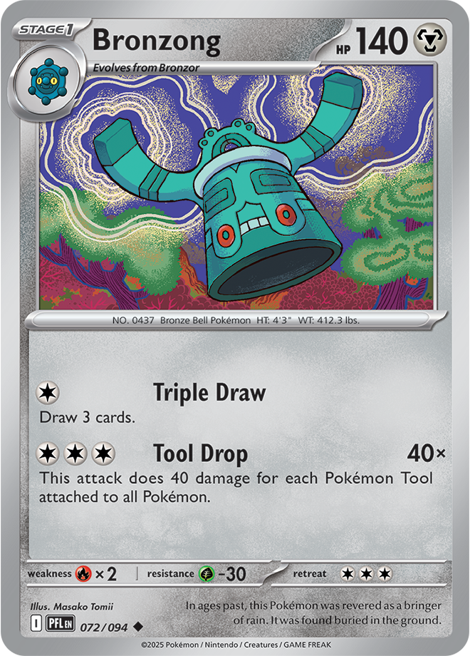 Bronzong - ME Phantasmal Flames 072/094