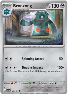 Bronzong - Surging Sparks 127/191 (Reverse Holo)