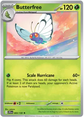 Butterfree  - Journey Together 003/159 (Holo)