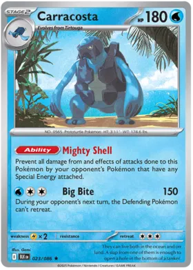Carracosta - Black Bolt 023/086 (Holo)
