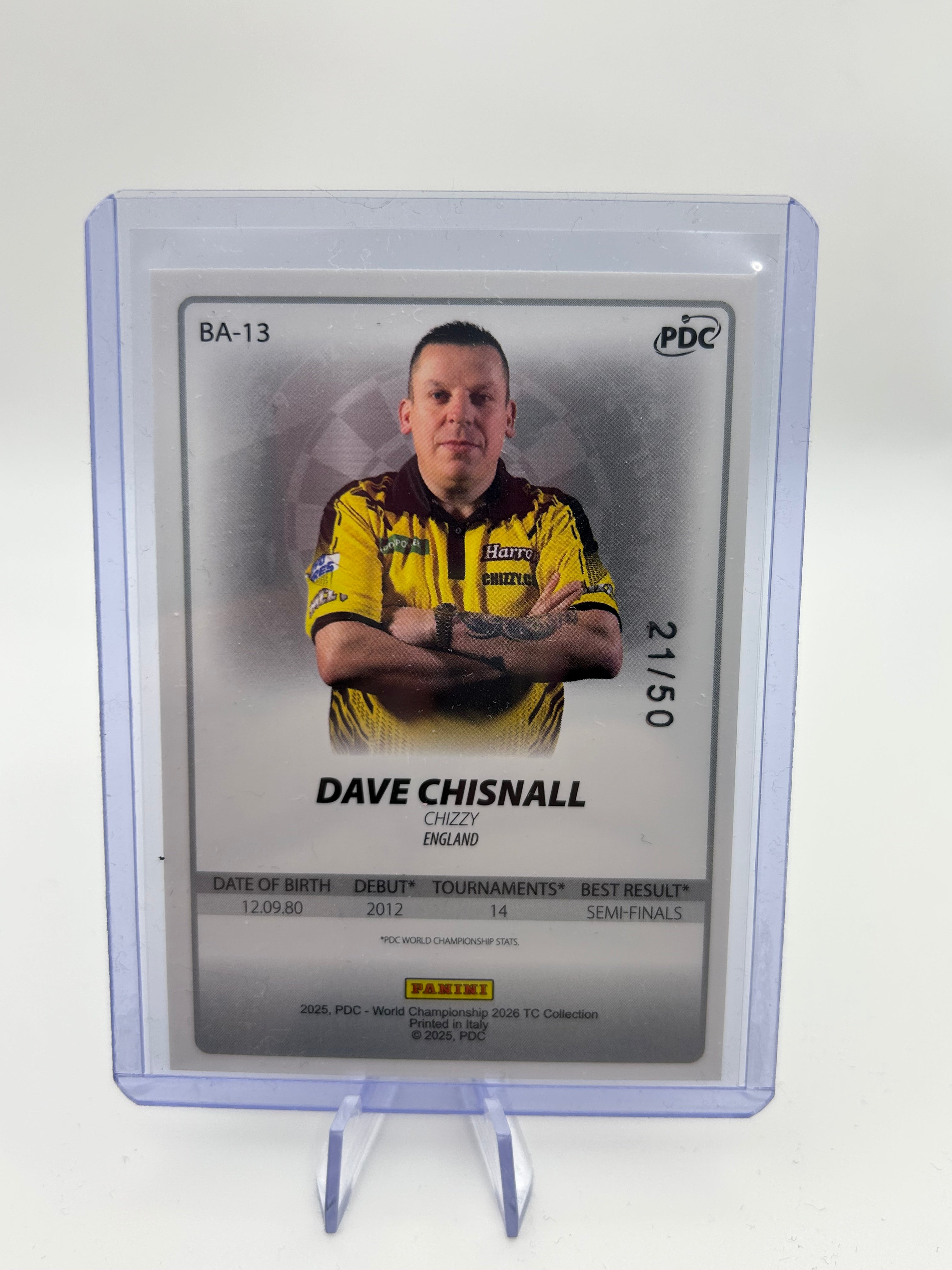 PDC - Dave Chisnall /50