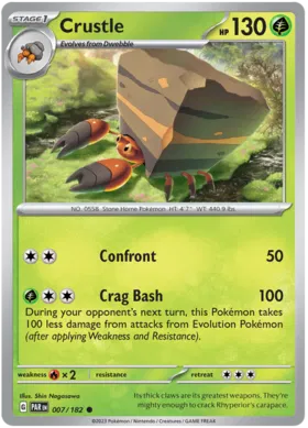Crustle - Paradox Rift 007/182 (Reverse Holo)