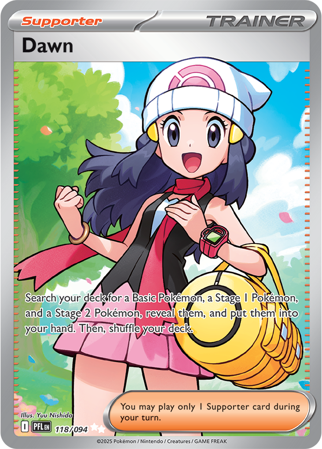 Dawn - ME Phantasmal Flames - 118/094 (Full Art)