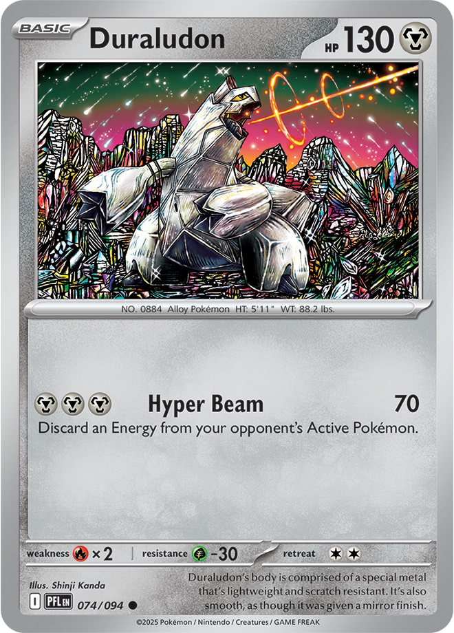 Duraludon - ME Phantasmal Flames 074/094 (Reverse Holo)