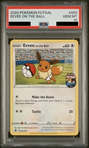 Eevee on the Ball - PSA 10