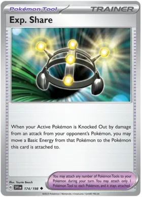 Exp. Share - Scarlett & Violet 174/198 (Reverse Holo)