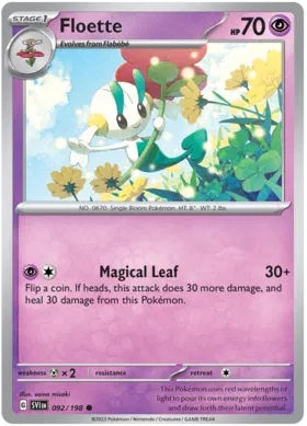 Floette - Scarlett & Violet 091/198 (Reverse Holo)