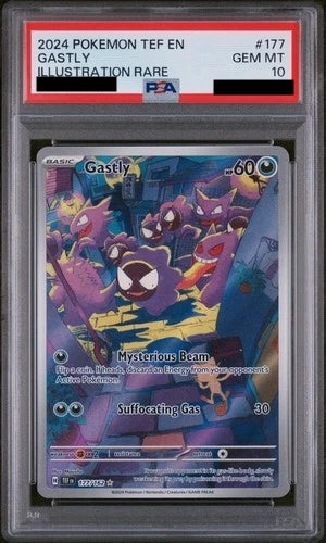 Gastly Illustration Rare - PSA 10