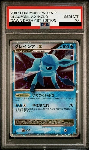 Glaceon LV. X (JP) Dawn Dash - PSA 10