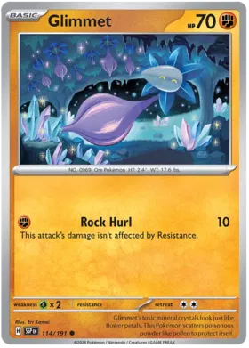 Glimmet - Surging Sparks 114/191 (Reverse Holo)