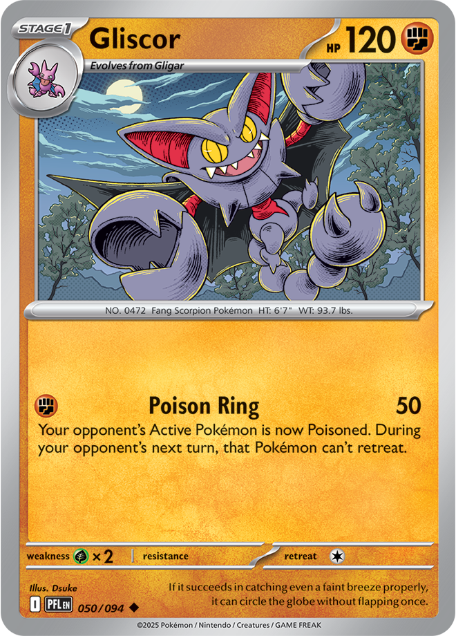 Gliscor - ME Phantasmal Flames 050/094
