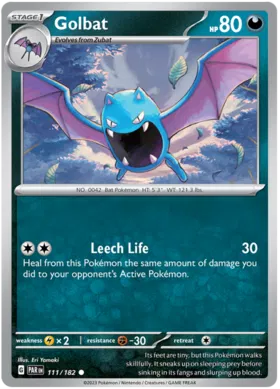 Golbat - Paradox Rift 111/182 (Reverse Holo)