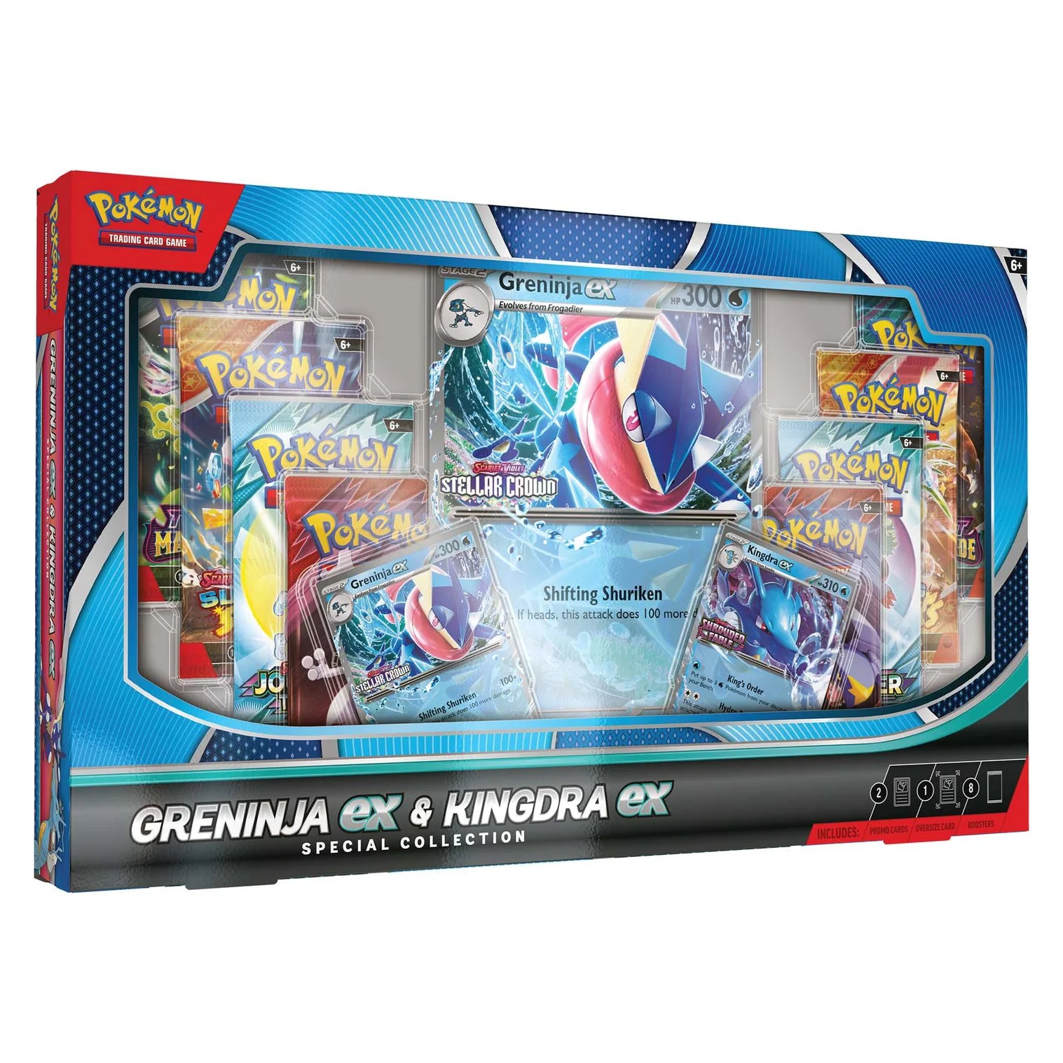 Greninja EX & Kingdra EX Special Collection (Sealed)