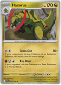 Haxorus - Black Bolt 070/086 (Reverse Holo)