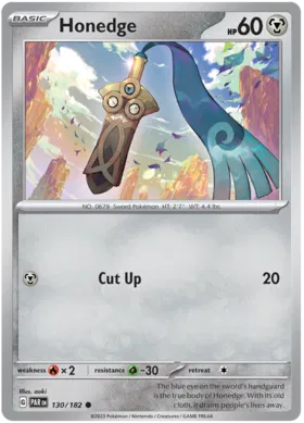 Honedge - Paradox Rift 130/182 (Reverse Holo)