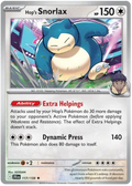 Hop's Snorlax  - Journey Together 117/159 (Holo)