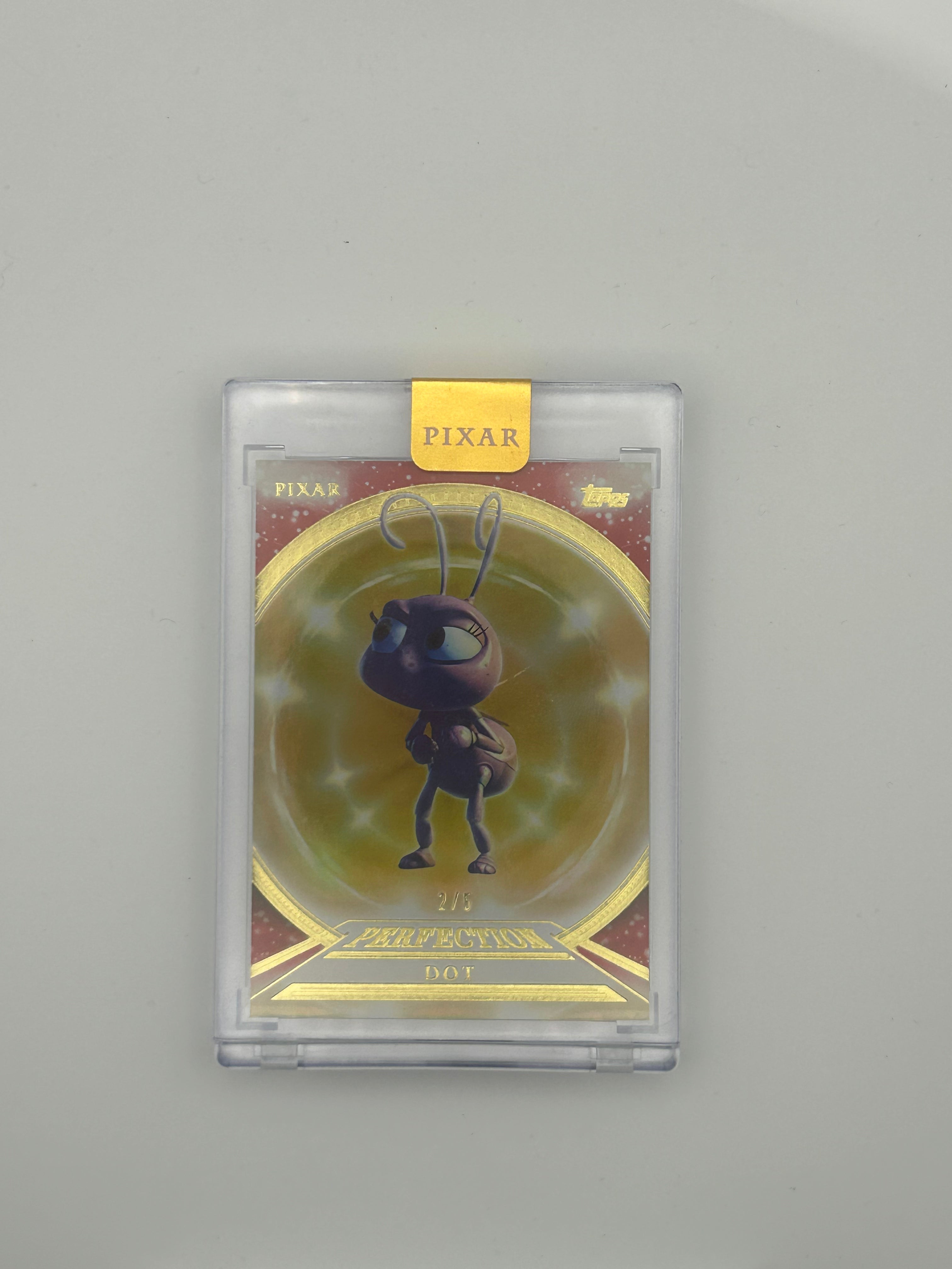 Topps Pixar Gold - Dot "A Bug's Life" - Perfection /5 (Encased)