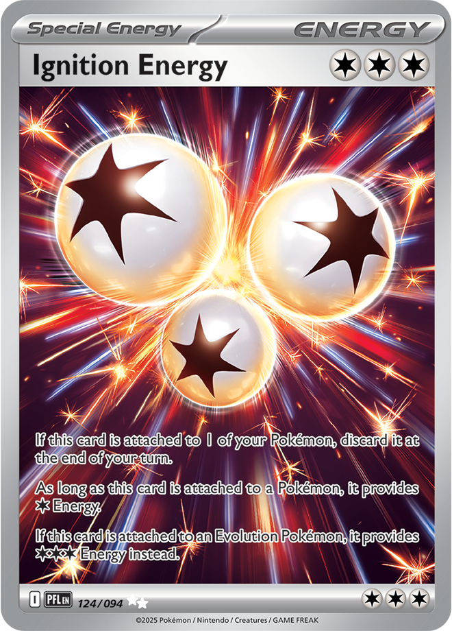 Ignition Energy - ME Phantasmal Flames - 124/094 (Full Art)