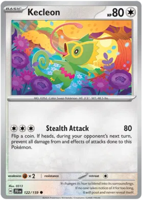 Kecleon  - Journey Together 122/159 (Reverse Holo)