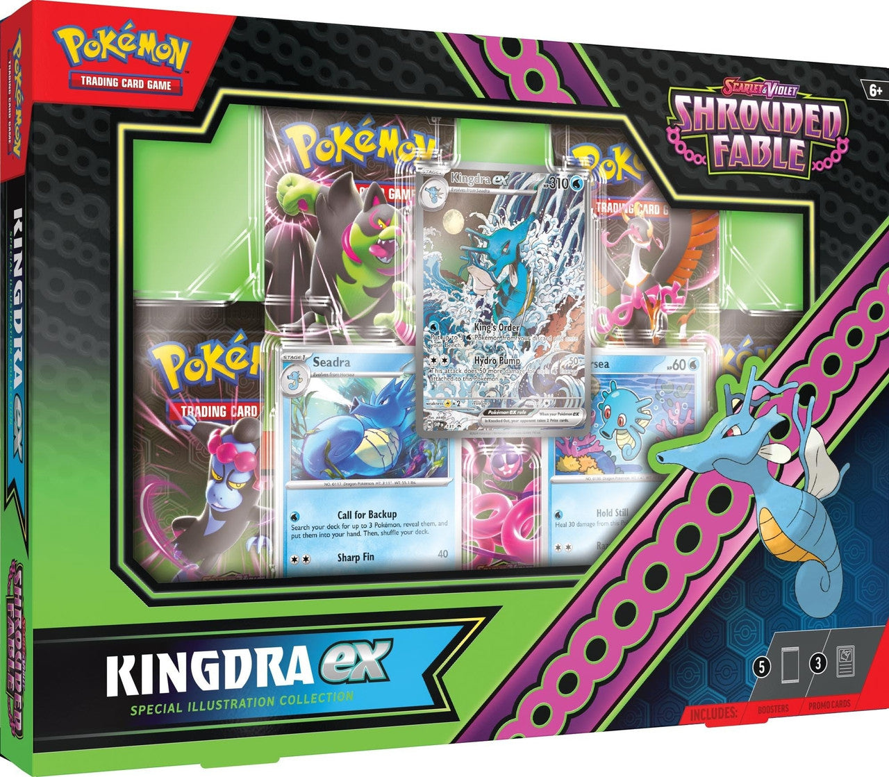 Shrouded Fable - Kingdra EX Special Illustration Collection (Sealed)