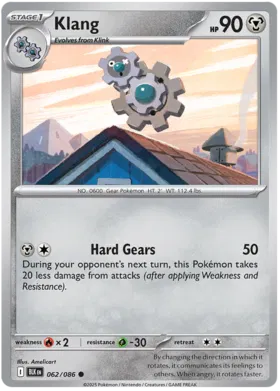 Klang - Black Bolt 062/086 (Masterball Holo)
