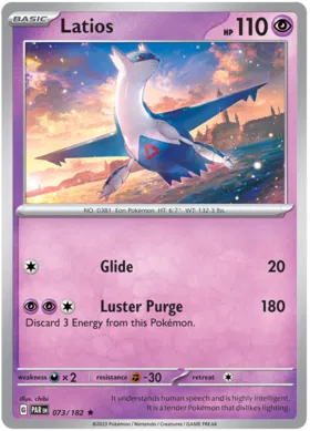 Latios - Paradox Rift 073/182 (Holo)