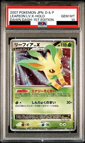 Leafeon Lv. X (JP) Dawn Dash - PSA 10