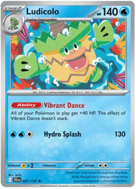 Ludicolo  - Journey Together 037/159 (Holo)