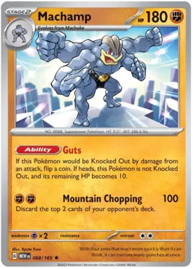 Machamp  - 151 068/165 (Reverse Holo)