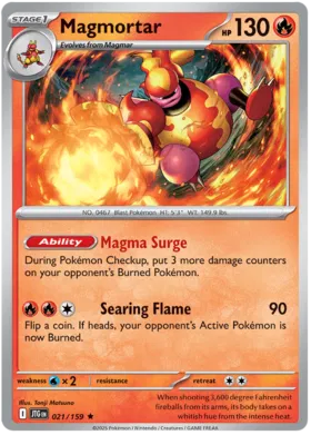 Magmortar  - Journey Together 021/159 (Holo)
