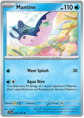 Mantine - Surging Sparks 040/191 (Reverse Holo)