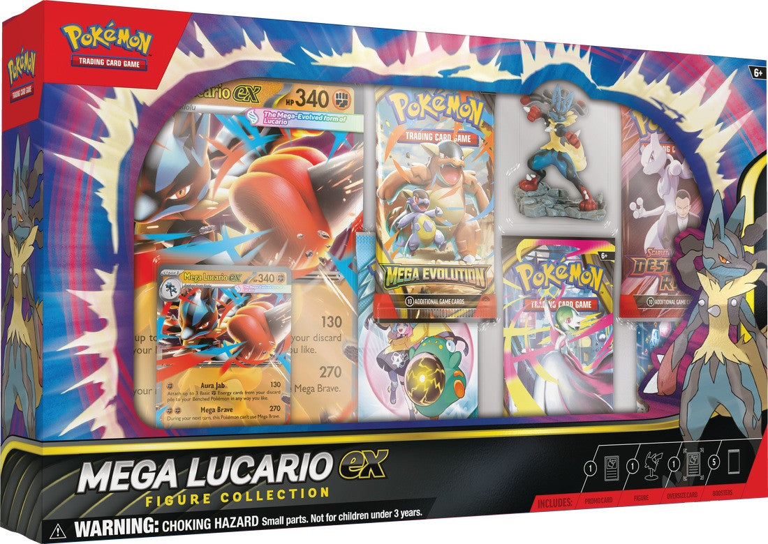 Mega Lucario EX Premium Figure Collection (Sealed)