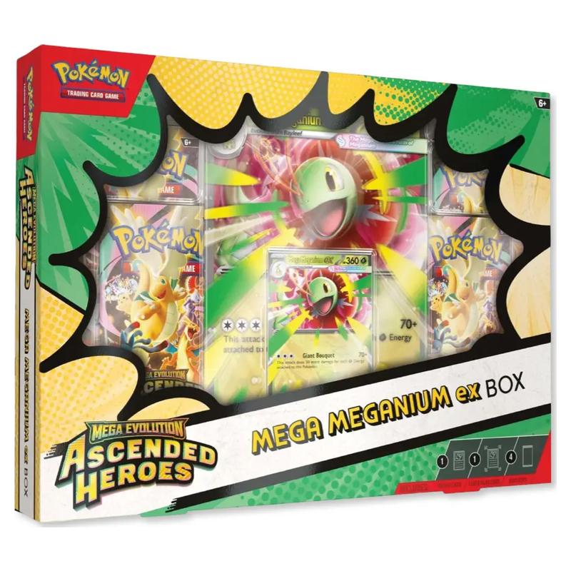 Ascended Heroes - Mega Meganium Ex Box (Sealed)