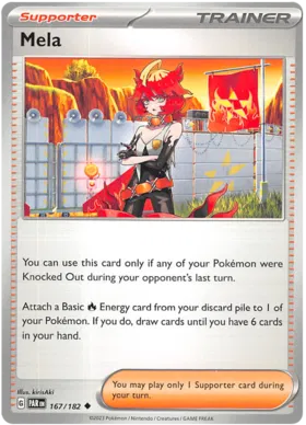 Mela  - Paradox Rift 167/182 (Reverse Holo)