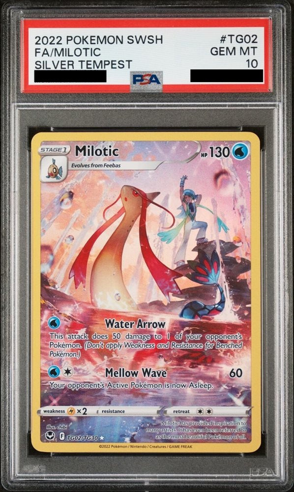 Silver Tempest - F/A Milotic - PSA 10
