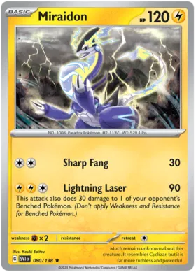 Miraidon - Scarlett & Violet 080/198 (Holo)