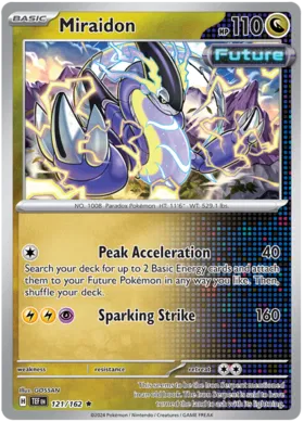 Miraidon - Temporal Forces 121/161 (Holo)