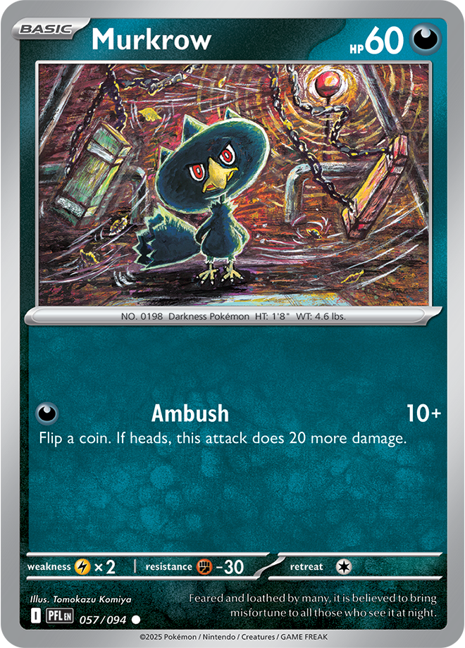 Murkrow - ME Phantasmal Flames 057/094