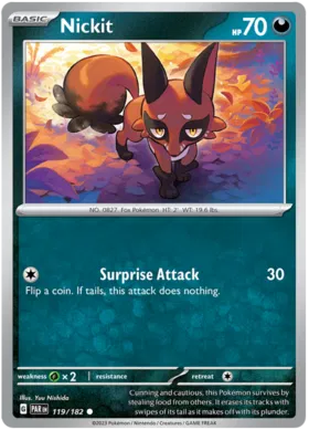 Nickit - Paradox Rift 119/182 (Reverse Holo)