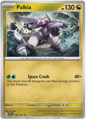 Palkia - Surging Sparks 136/191 (Holo)