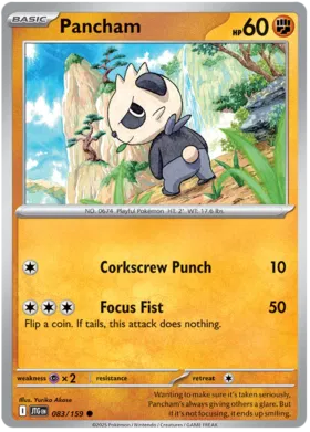 Pancham  - Journey Together 083/159 (Reverse Holo)