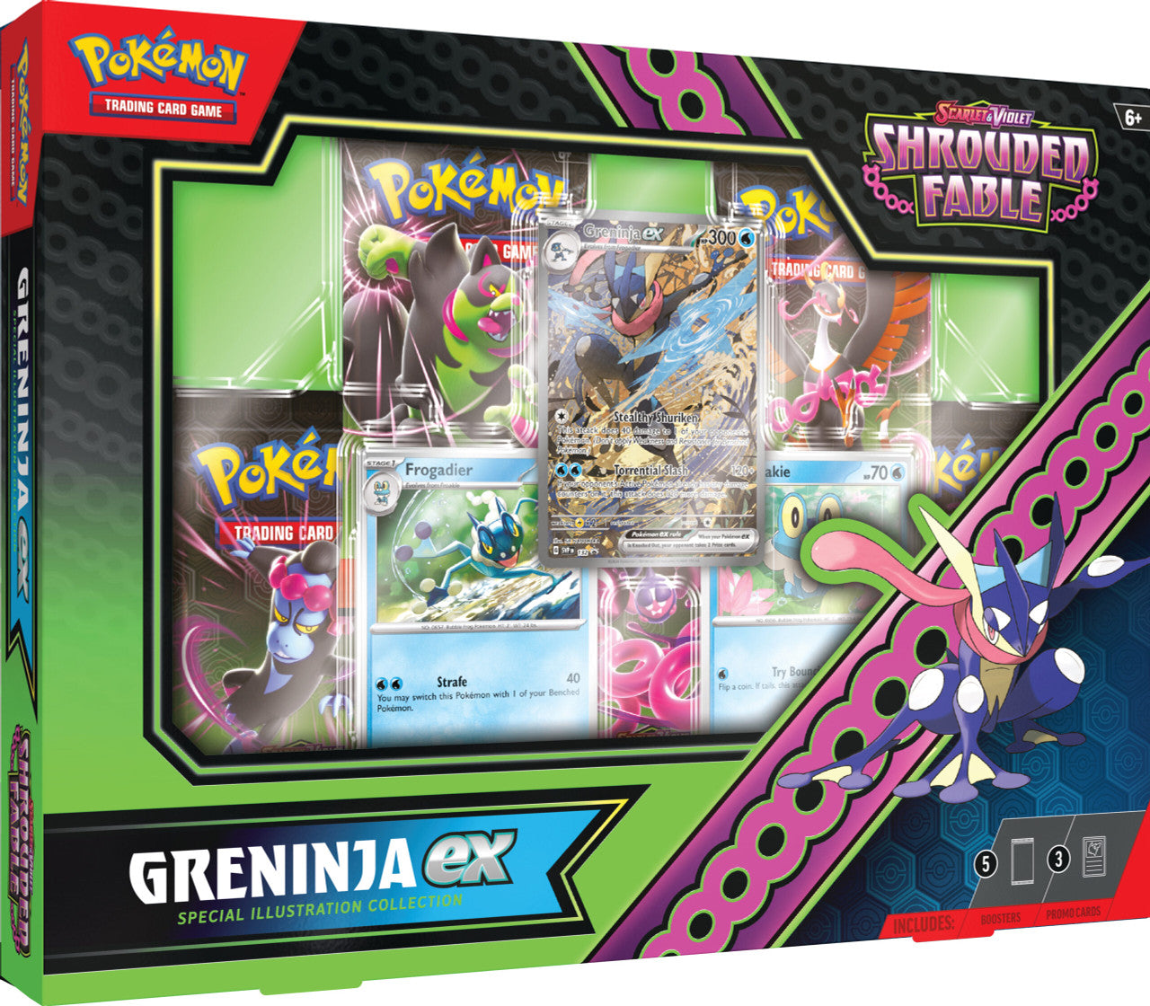 Shrouded Fable - Greninja EX Special Illustration Collection (Sealed)