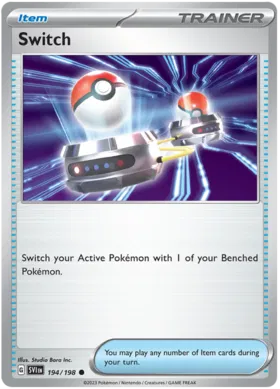 Switch - Scarlett & Violet 194/198 (Reverse Holo)